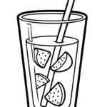 coloriage Fruit du Dragon pour primaire