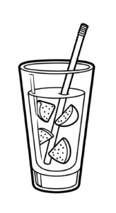 coloriage Fruit du Dragon pour primaire