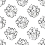 coloriage Fruit du Dragon gratuit à imprimer