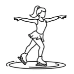 coloriage Jeux Olympiques d’Hiver de 2026 pour enfant de 2 ans