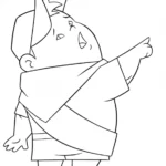 coloriage Là Haut pour enfant de 5 ans