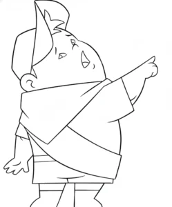 coloriage Là Haut pour enfant de 5 ans