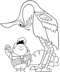 coloriage Là Haut d