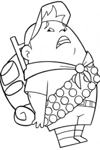 coloriage Là Haut à imprimer pour enfant de 12 ans