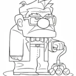coloriage Là Haut a dessiner et imprimer