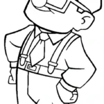 coloriage Là Haut à imprimer pdf gratuit