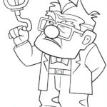 coloriage Là Haut à imprimer pour enfant de 9 ans