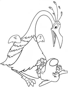 coloriage Là Haut a dessiner et imprimer