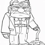 a imprimer coloriage Là Haut gratuit