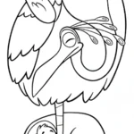 coloriage Là Haut à imprimer pour enfant de 4 ans