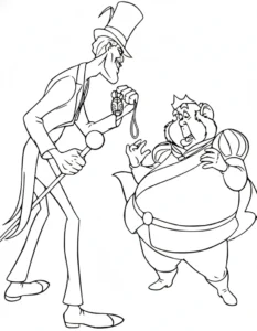 coloriage La Princesse et la Grenouille pour enfants à imprimer
