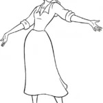 image de coloriage La Princesse et la Grenouille pour enfant