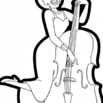 coloriage La Princesse et la Grenouille pour enfant de à imprimer