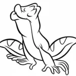 coloriage La Princesse et la Grenouille à imprimer pdf
