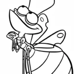 coloriage La Princesse et la Grenouille à imprimer pdf gratuit