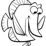 imprimer coloriage Le Monde de Nemo