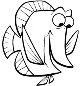 imprimer coloriage Le Monde de Nemo