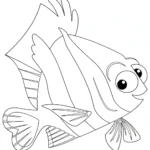 coloriage Le Monde de Nemo à imprimer pour enfant de 10 ans