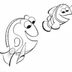 coloriage Le Monde de Nemo pour enfant de 7 ans