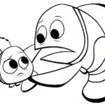 coloriage Le Monde de Nemo pour enfants