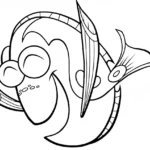 coloriage Le Monde de Nemo pour enfants