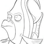 coloriage Le Monde de Nemo pour enfant de 3 ans