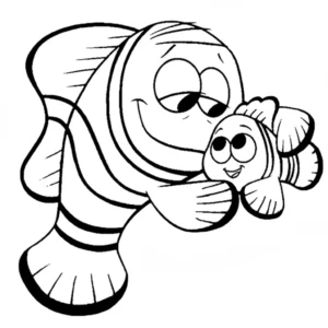 coloriage Le Monde de Nemo a dessiner en ligne