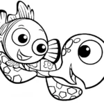coloriage Le Monde de Nemo en ligne pour enfant