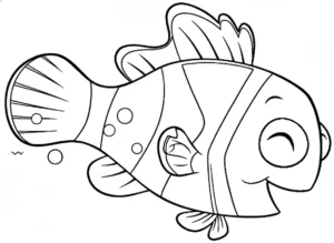 coloriage Le Monde de Nemo a dessiner en ligne