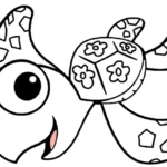 coloriage Le Monde de Nemo gratuit en ligne