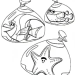 coloriage Le Monde de Nemo à imprimer pour enfant de 7 ans