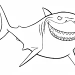coloriage Le Monde de Nemo pour enfant de à imprimer