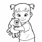 coloriage Monsters Inc à imprimer gratuitement