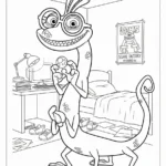 coloriage Monsters Inc pour enfants