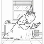coloriage Monsters Inc pour enfant