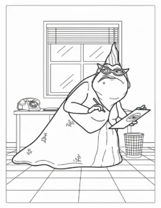 coloriage Monsters Inc pour enfant