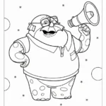 coloriage Monsters Inc à imprimer gratuitement pdf