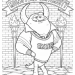 coloriage Monsters Inc pour enfants à télécharger