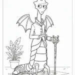 imprimer coloriage Monsters Inc pour enfant