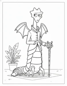 imprimer coloriage Monsters Inc pour enfant