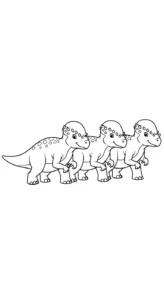 coloriage Pachycephalosaurus en ligne pour enfant