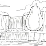 coloriage Papayer et dessin a imprimer