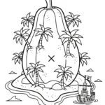 coloriage Papayer à imprimer