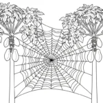 coloriage Papayer a imprimer pour enfant de 4 ans