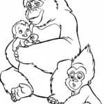 coloriage Tarzan gratuit en ligne