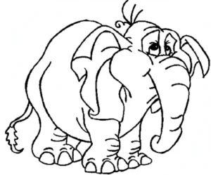 coloriage Tarzan pour enfants