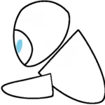 coloriage Wall E pour enfant de 10 ans