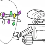 coloriage Wall E à imprimer a4