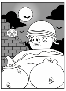 coloriage Angry Birds à imprimer pdf gratuit