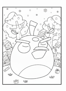 coloriage Angry Birds à imprimer pdf gratuit